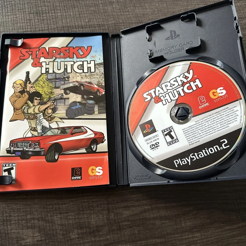 Starsky & Hutch (Sony PlayStation 2, 2003) PS2 With Manual